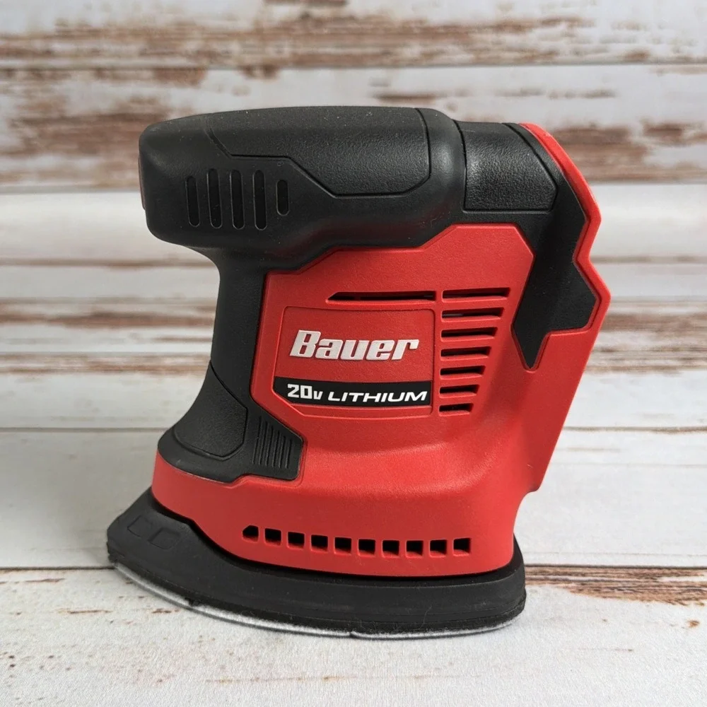 Bauer 20V Cordless Detail Sander 1919C-B Bare Tool Only Used